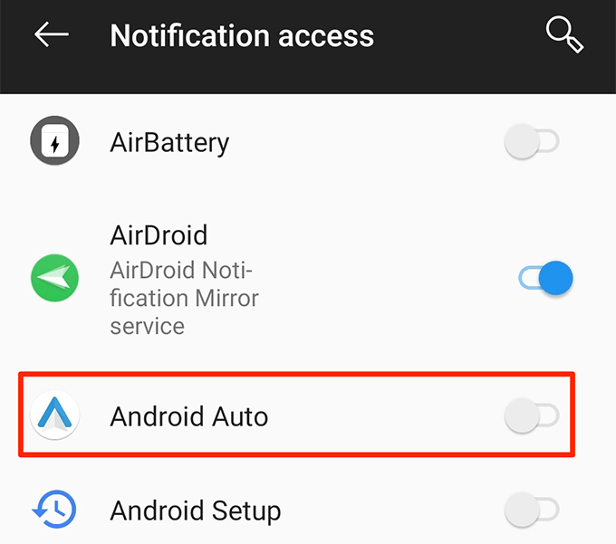 ativar android auto